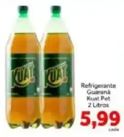 Shibata Supermercados Refrigerante Guaraná Kuat Pet oferta