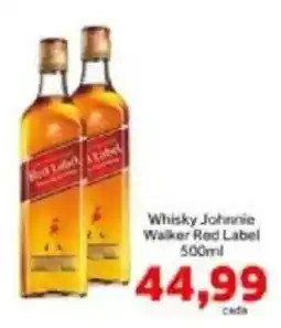 Shibata Supermercados Whisky Johnnie Walker Red Label oferta