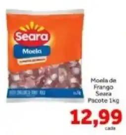 Shibata Supermercados Moela de Frango Seara oferta