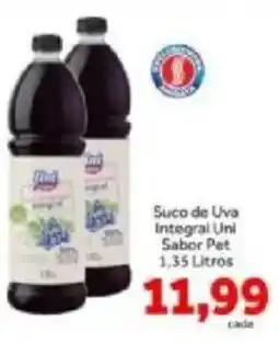 Shibata Supermercados Suco de Uva Integral Uni Sabor Pet oferta
