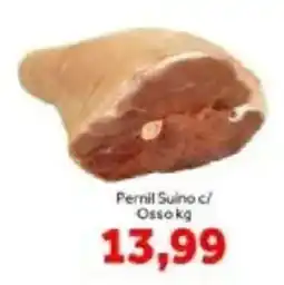Shibata Supermercados Pernil Suino c/ Osso kg oferta