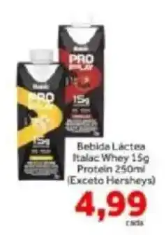 Shibata Supermercados Bebida Láctea Italac Whey 15g Protein oferta
