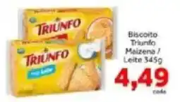Shibata Supermercados Biscoito Triunfo Maizena / Leite oferta