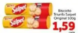 Shibata Supermercados Biscoito Triunfo Salpet Original oferta