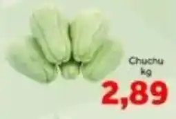 Shibata Supermercados Chuchu oferta