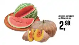 Redeconomia Abóbora Sergipana ou Melancia oferta