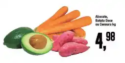Redeconomia Abacate, Batata Doce ou Cenoura oferta