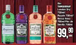 Redeconomia Gin tanqueray london dry royale bossa nova flor de sevilla oferta