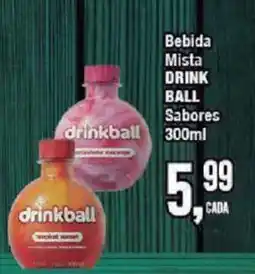Redeconomia Bebida Mista Drink Ball Sabores oferta