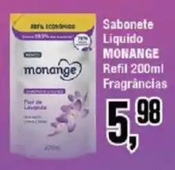 Redeconomia Sabonete liquido monange oferta