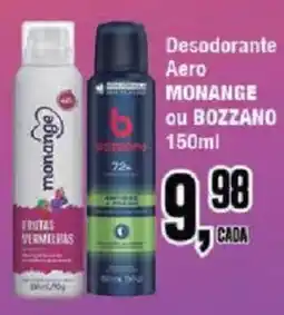 Redeconomia Desodorante Aero Monange ou Bozzano oferta