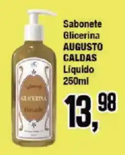Redeconomia Sabonete Glicerina Augusto Caldas Líquido oferta