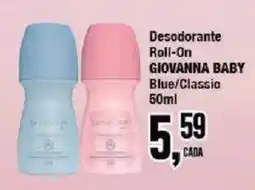 Redeconomia Desodorante Roll-On Giovanna Baby Blue/Classic oferta