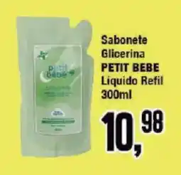 Redeconomia Sabonete Glicerina Petit Bebe Liquido Refil oferta