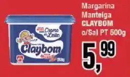 Redeconomia Margarina Manteiga Claybom oferta