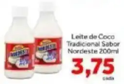 Shibata Supermercados Leite de Coco Tradicional Sabor Nordeste oferta
