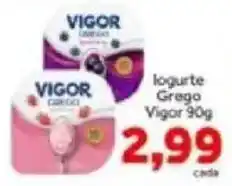 Shibata Supermercados Iogurte Grego Vigor oferta