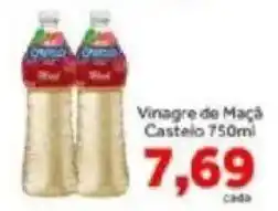 Shibata Supermercados Vinagre de Maçã Castelo oferta
