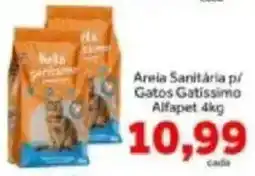 Shibata Supermercados Areia Sanitária p/ Gatos Gatissimo oferta