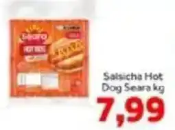 Shibata Supermercados Salsicha Hot Dog Seara oferta