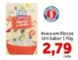 Shibata Supermercados Aveia em Flocos Uni Sabor oferta