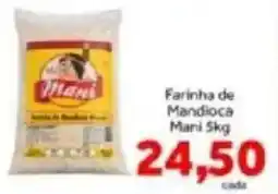Shibata Supermercados Farinha de Mandioca Mani oferta