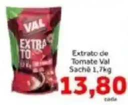 Shibata Supermercados Extrato de Tomate Val oferta