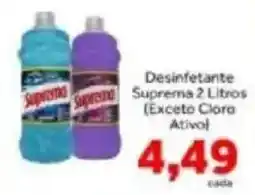 Shibata Supermercados Desinfetante Suprema 2 Litros oferta