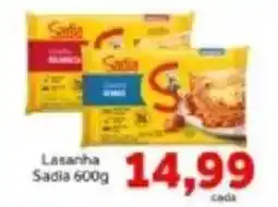 Shibata Supermercados Lasanha Sadia oferta