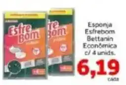 Shibata Supermercados Esponja Esfrebom Bettanin Econômica oferta
