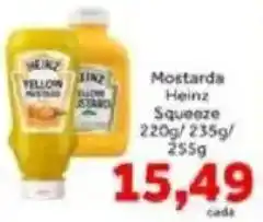 Shibata Supermercados Mostarda heinz squeeze oferta