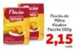 Shibata Supermercados Flocão de Milho Kisabor oferta
