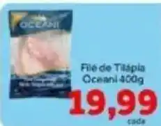 Shibata Supermercados Filé de Tilápia Oceani oferta