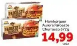 Shibata Supermercados Hambúrguer Aurora Faroeste Churrasco oferta