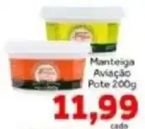 Shibata Supermercados Manteiga Aviação oferta
