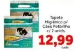 Shibata Supermercados Tapete Higiênico p/ Cães Petbrilho oferta