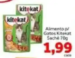 Shibata Supermercados Alimento p/ Gatos Kitekat oferta