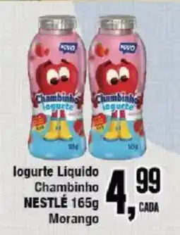 Redeconomia Iogurte liquido chambinho nestle morango oferta