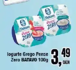 Redeconomia Iogurte grego pense zero batavo oferta