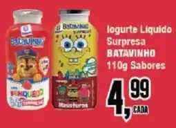 Redeconomia Iogurte Líquido Surpresa Batavinho oferta