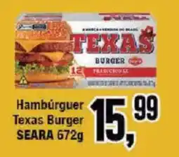 Redeconomia Hambúrguer Texas Burger oferta
