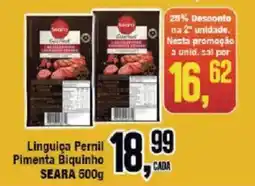 Redeconomia Linguiça Pernil Pimenta Biquinho oferta
