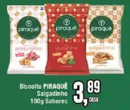 Redeconomia Biscoito piraquê salgadinho oferta