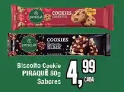 Redeconomia Biscoito Cookie Piraquê 80g Sabores oferta
