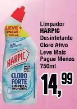Redeconomia Limpador harpic desinfetante cloro ativo oferta