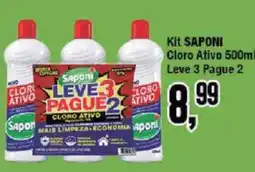 Redeconomia Saponi cloro ativo oferta