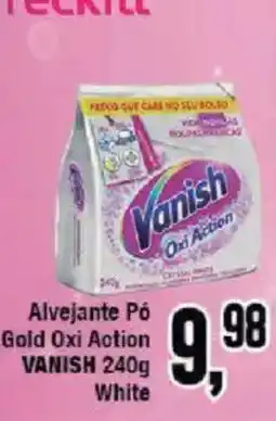 Redeconomia Alvejante Pó Gold Oxi Action Vanish 240g White oferta