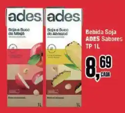 Redeconomia Bebida Soja ADES Sabores oferta