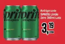 Redeconomia Refrigerante sprite limão zero oferta
