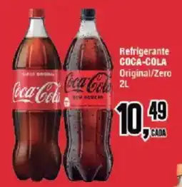 Redeconomia Refrigerante coca-cola original/zero oferta